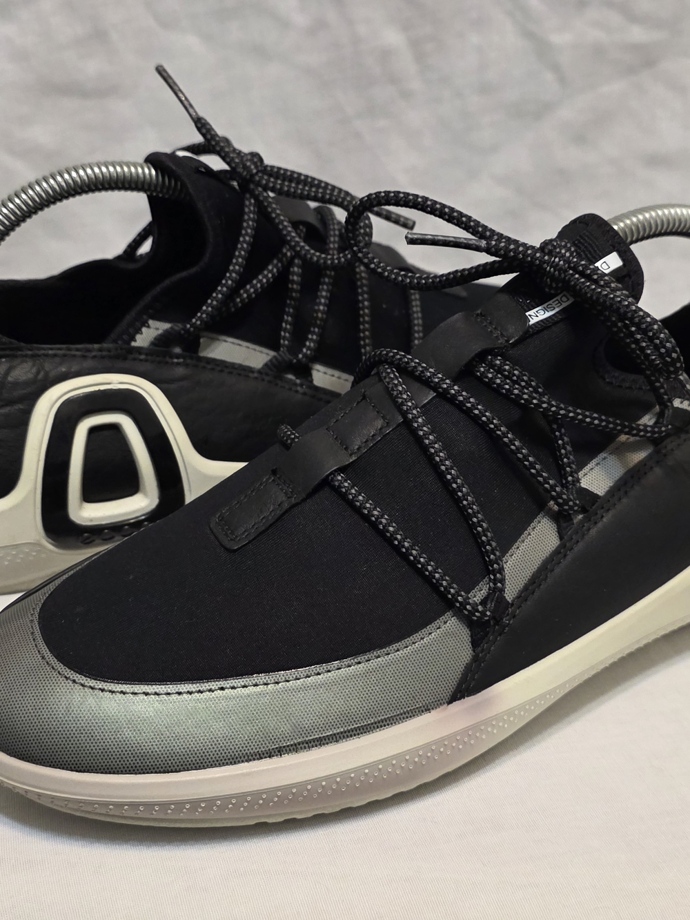 Ecco Sport Intrinsic 3 Textile Womens Sneakers Size 42 US 11-11.5 Black
